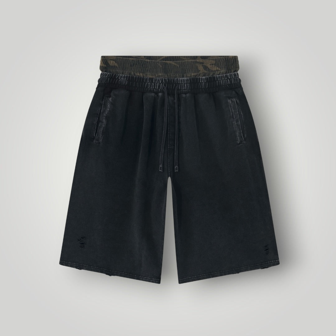 CAMO DOUBLE SHORTS
