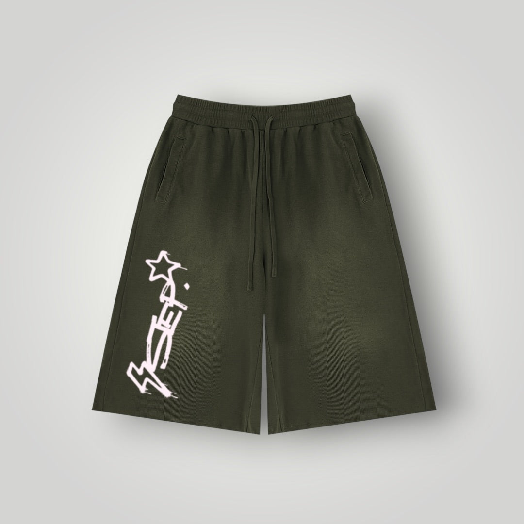 SUNFADE STEPPER JORTS