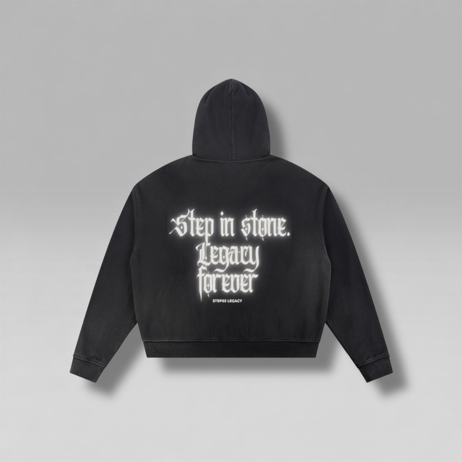 “LEGACY LEGACY” Sunfade Zip Hoodie