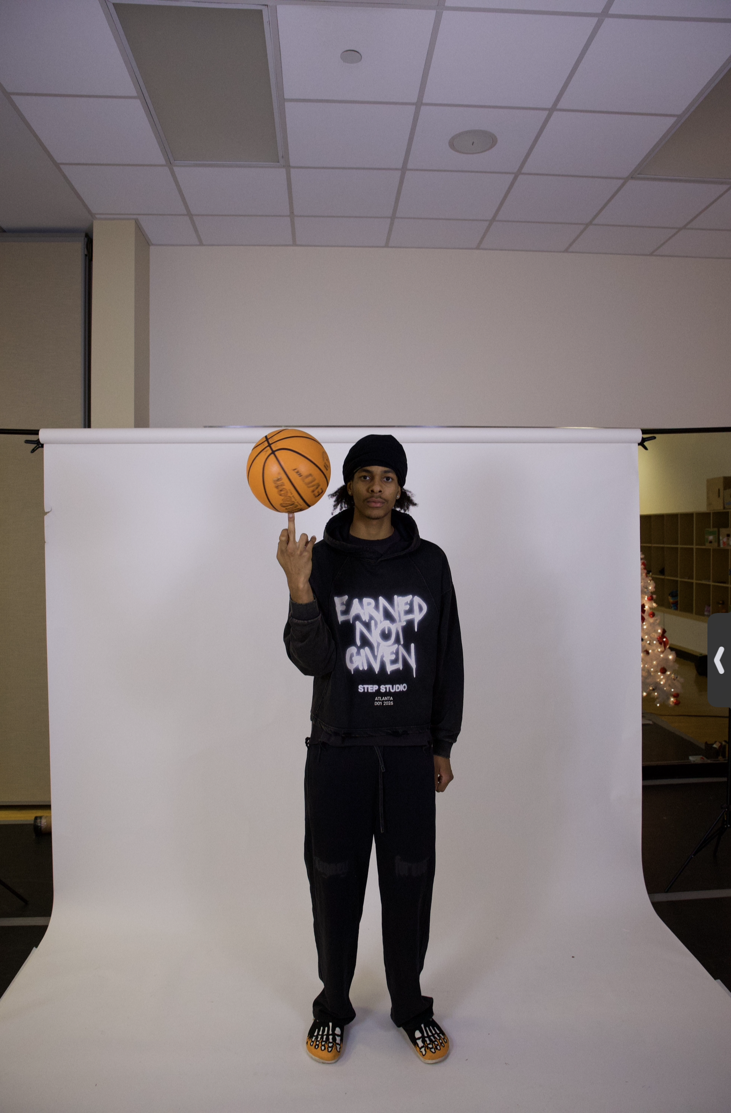 "EARNED NOT GIVEN"  Hoodie