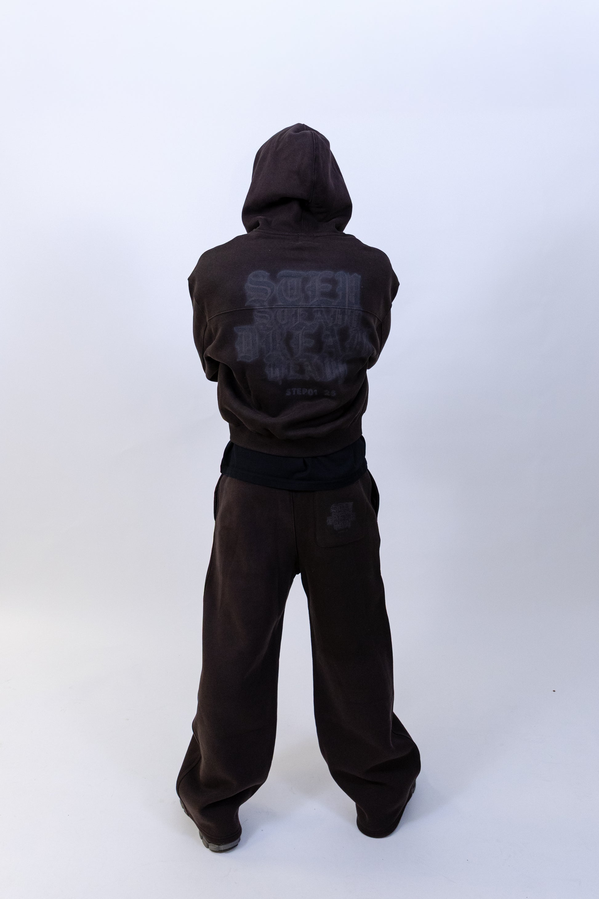 “STEADY HEAVY” Zip-Up Hoodie