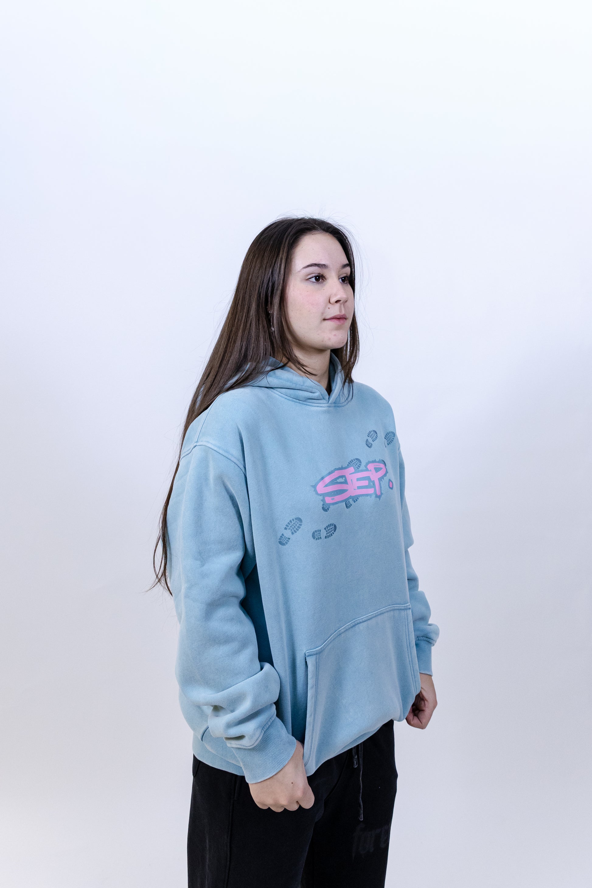 “LIMITED SKYFADE” Oversized Hoodie