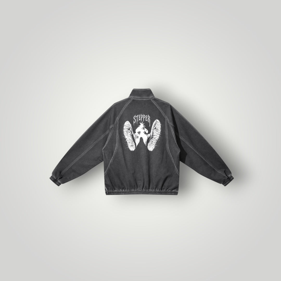 STEP MESH ZIPPER
