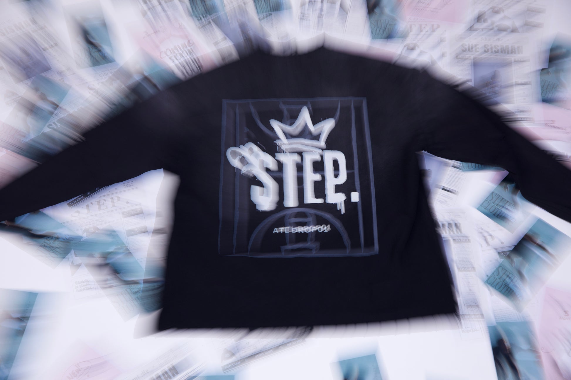 "STEADY" Two-Piece T-Shirt