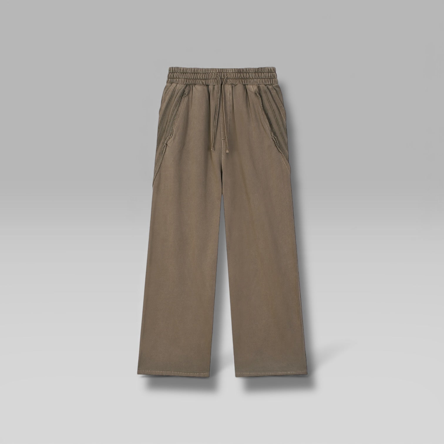 “LEGACY” Raw-Edge Sweatpants