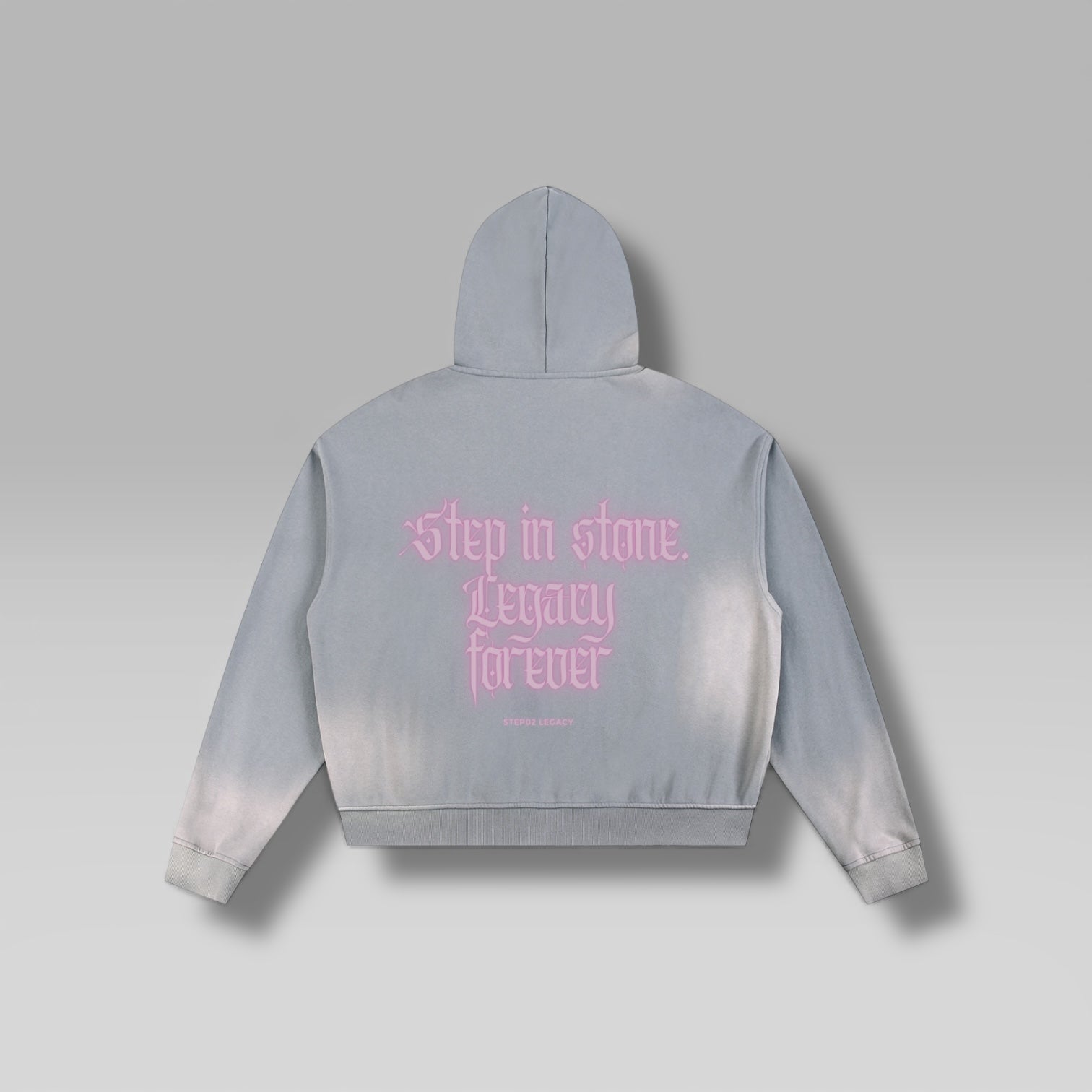 “LEGACY LEGACY” Sunfade Zip Hoodie