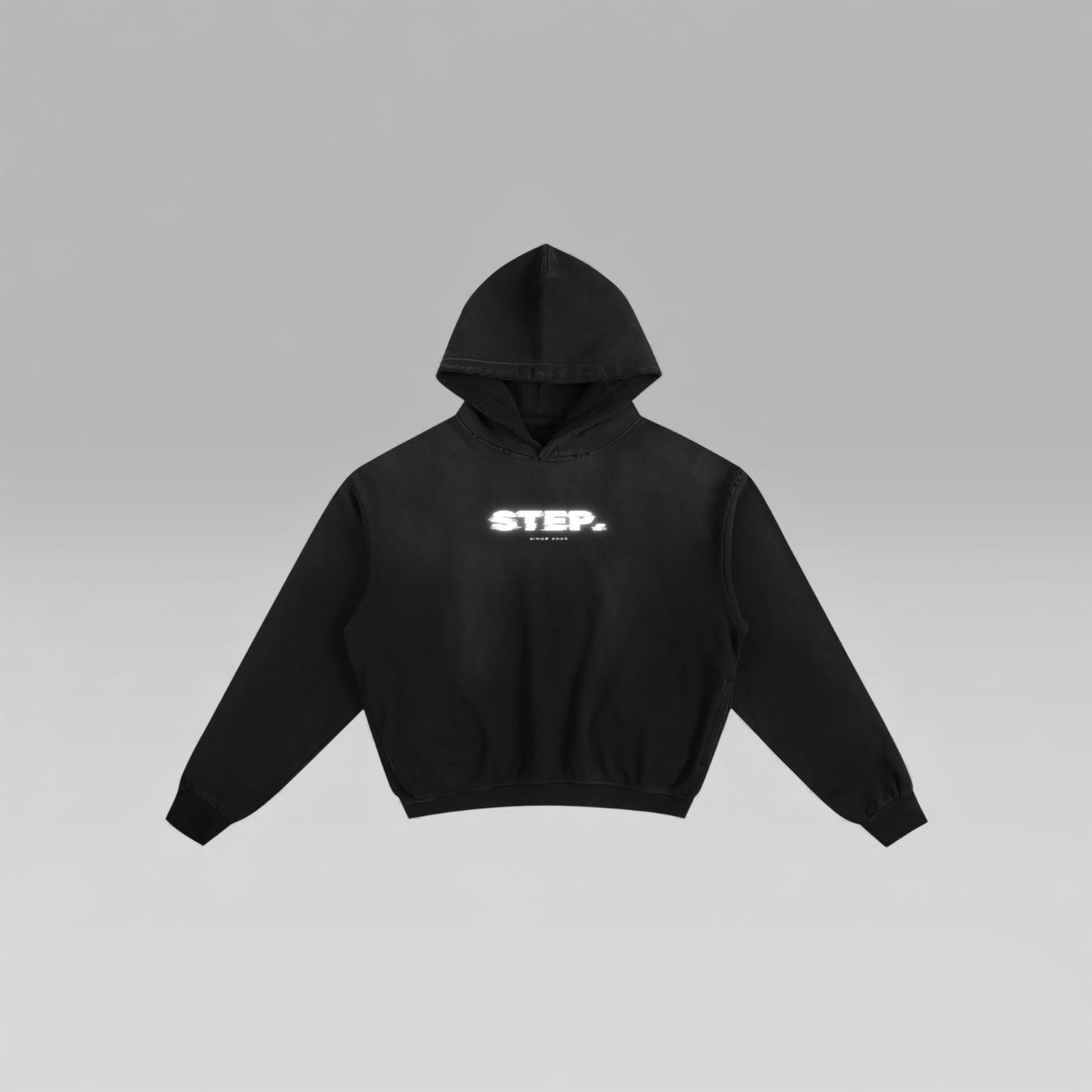 “STEP INTO LEGACY” Boxy Hoodie