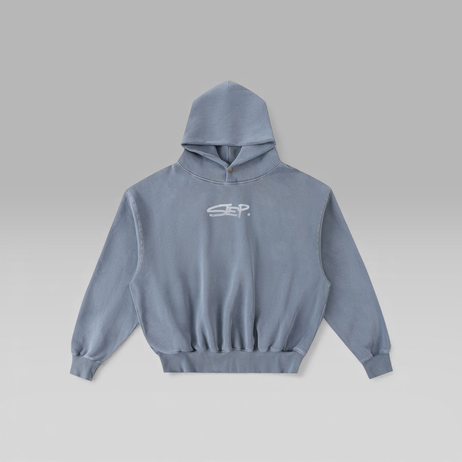 “STEP TRUST” Washed Fleece Hoodie