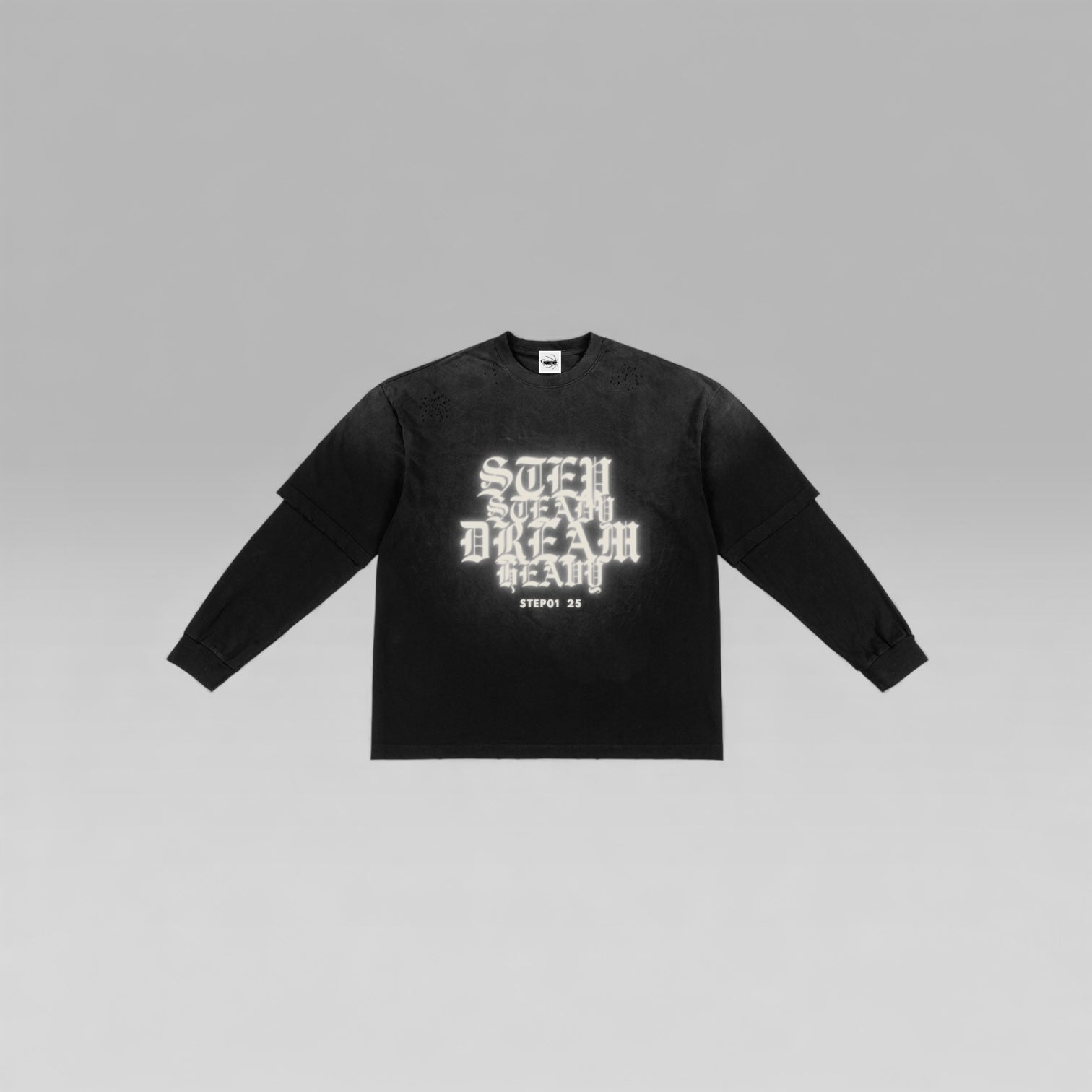 "STEADY" Two-Piece T-Shirt