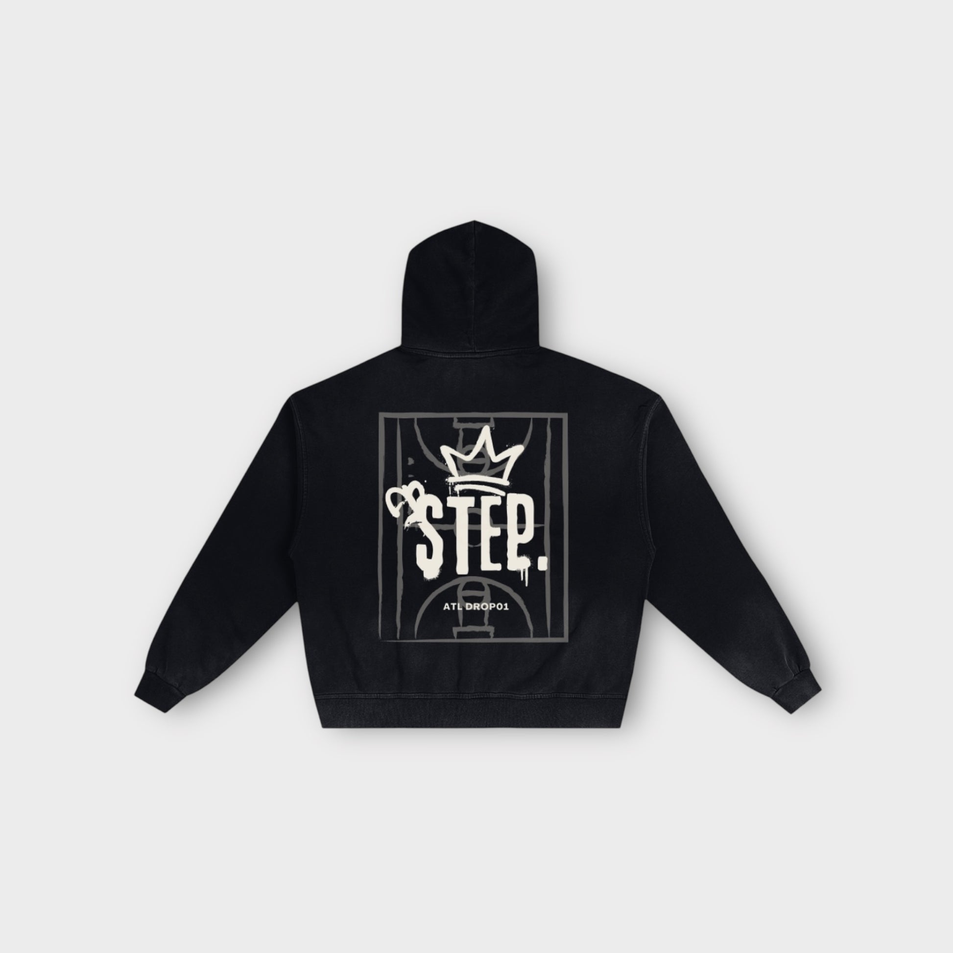 "STEADY"  Zip Hoodie