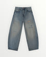 STEP DISTRESSED JEANS